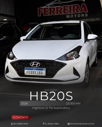 HYUNDAI HB20S 1.0 12V FLEX VISION MANUAL
